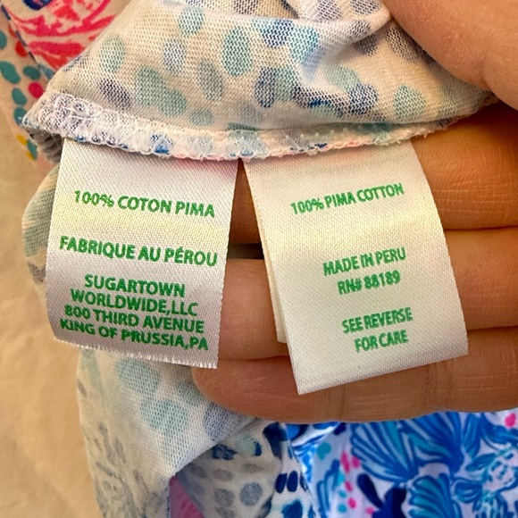 RARE_Lilly Pulitzer Kristen Swing Dress Resort White Sway With Me Excellent Cond - Picture 7 of 9